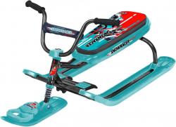 Снегокат Ника-Nika kids sportbike, велоруль, черный, СНД1/SB2 - фото