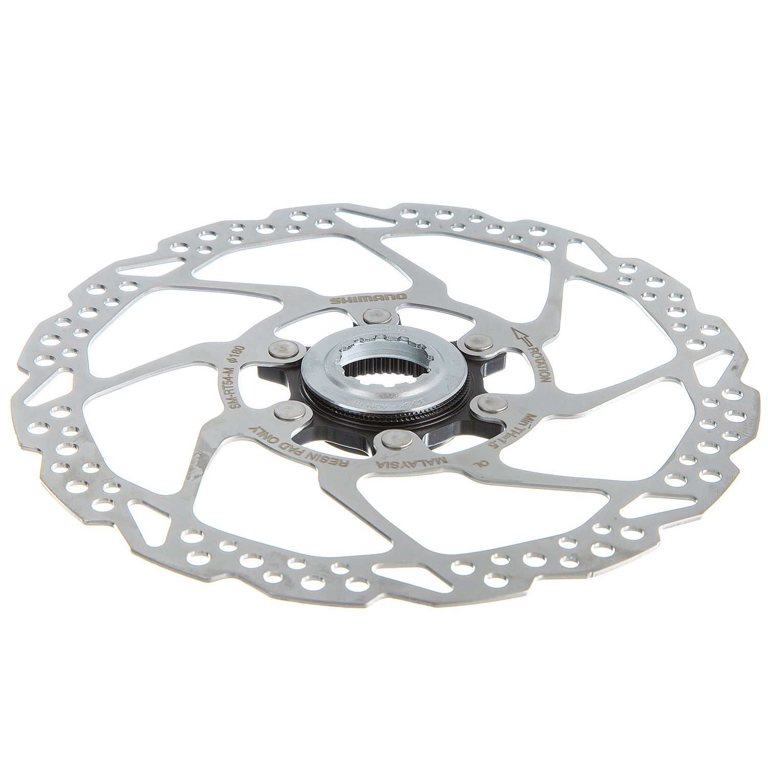 Тормозной диск Shimano RT54 180 мм C.Lock - фото