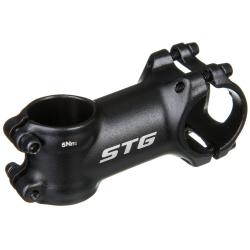 Вынос регулируемый STG AS-007N, длина 70 мм, подъем 40 мм, под руль 31.8 мм, алюминий, черный - фото