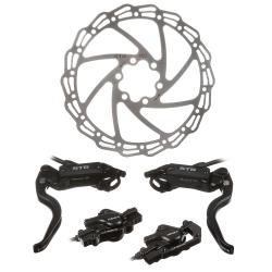 Тормоз дисковый гидравлический STG HJ-OD04-F передний - фото