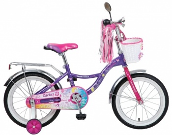 Видеообзор детского велосипед Novatrack Little Girlzz (2016)