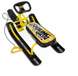 Снегокат YOUNG RACER, ТС1/ВЖ жёлтый/Ника/ - фото