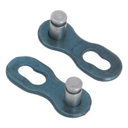 Замок цепи KMC , модель  CL573R-BU для 6-7 скоростей( 6 шт. на блистере) - фото