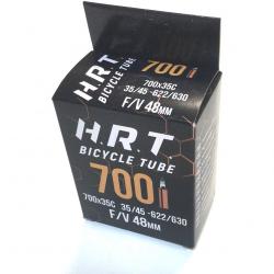 Камера велосипедная H.R.T., 28/700, Presta 48 мм, 35/45х622/630, бутиловая, 00-010048 - фото