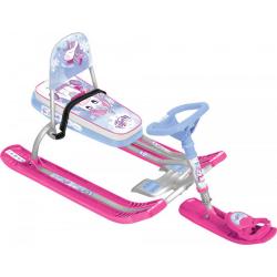 Снегокат НИКА Тимка спорт 4-1 ТС4-1М/ЕР, С единорогом - фото