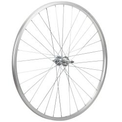 Колесо 28" заднее 32 спицы одинарный обод втулка SF A03R - фото