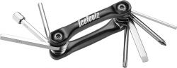 Мультитул IceToolz 91B5, Urban-8, ключи складные карманные, Stainless Steel, 6-800270 - фото