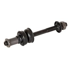 Ось с подшипниками для втулок Bike Parts SF-A22R 32H; O.L.D. 135мм; AXLE S45C 3/8 под экс-к - фото