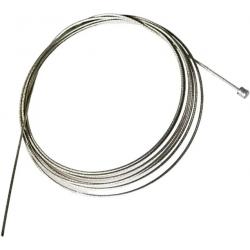 Тросик Horst, для переключателя, нержавейка, ниппель 4х4мм, 19 жил, 1.2*2000мм, серебристый, на блистере, 00-170203 - фото