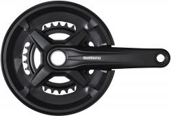 Шатуны Shimano FC-MT210-B2, For Rear 9-Speed, 2-Pcs, 170mm, 36-22T - фото