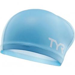 Шапочка для плавания TYR Long Hair Silicone Comfort Swim Cap - фото