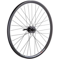 Колесо 27,5" переднее двойной обод 32 спицы - фото