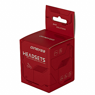 Рулевая колонка Gineyea GH-818D, конусная, 1 1/8", 28.6/44-30/44, черный - фото