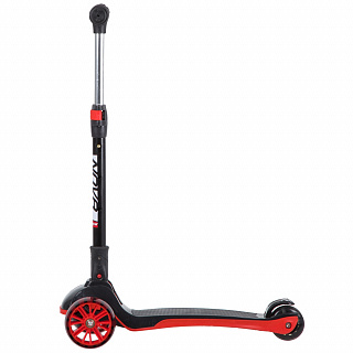 Самокат-кикборд Novatrack RainBow Basic Black (2020) - фото