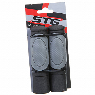 Грипсы STG, 120 мм, темно-серый - фото