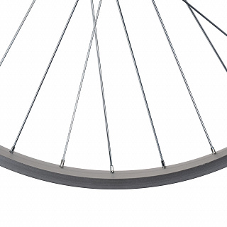 Колесо 28" переднее 32 спицы одинарный обод втулка SF-A08F - фото