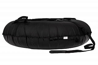 Тюбинг Snowstorm BZ-110_FULL_BLACK, 110 см, черный с черным - фото