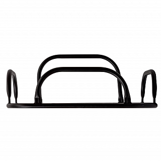 Багажник-платформа с крепежем на задний багажник, сталь - фото