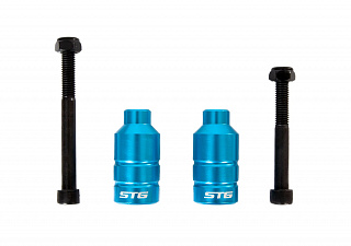 Пеги для трюкового самоката с осью, 22.2 мм, алюминиевые - фото