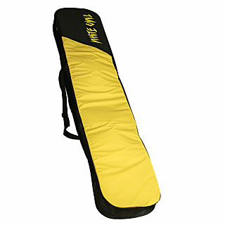 Чехол для сноуборда White Owl, утолщенный, 166х33х11 см, желтый - фото