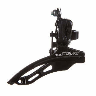 Переключатель передний Shimano TZ FD-TZ500-DS6 верхняя тяга 28.6 мм 42Т - фото