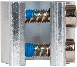 Зажим STG Х105163, 33мм для рулей самокатов, с болтами - фото