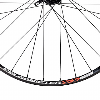 Колесо 28" заднее 32 спицы двойной обод втулка SF B27F - фото
