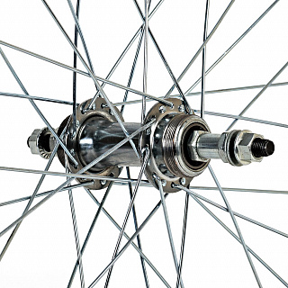 Колесо 20" заднее 28 отв., под трещетку - фото