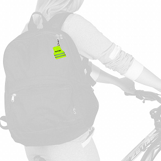 Светоотражатель STG брелок "Безрукавка" - фото