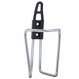 Флягодержатель STG, с болтами, алюминиевый, серебристый - фото