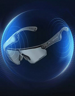 Очки велосипедные ROCKBROS, черные с Bluetooth гарнитурой, RB_14130002001 - фото