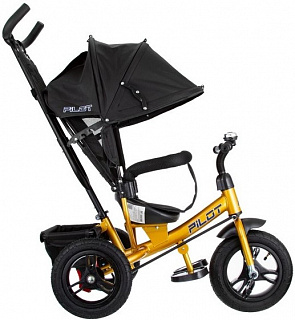 Велосипед трехколесный Pilot PTA3, с ручкой управления - фото