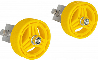 Кронштейн 30 с колесами на детские санки УС30К - фото