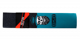 Шкурка для платформы трюкового самоката Novatrack Replay 110 PRO размеры 105*472мм - фото